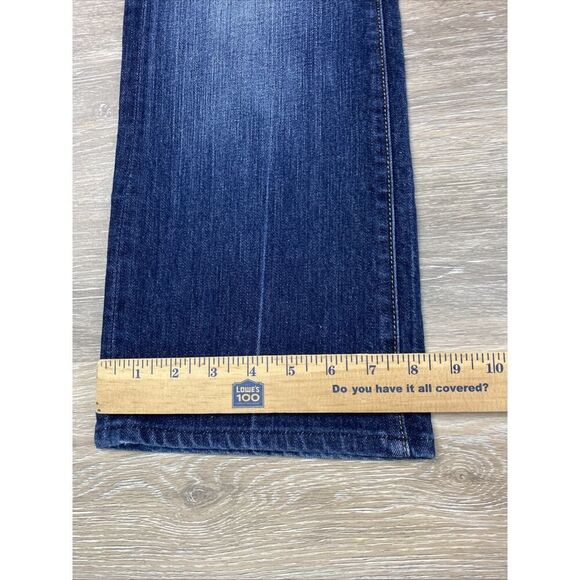 Seven 7 for All Mankind High Waist Bootcut Dark Wash Denim Jeans Women's Sz 30 - Picture 5 of 12